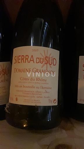 Vallée du Rhône Côtes-du-rhône Gramenon Sierra du Sud 2007