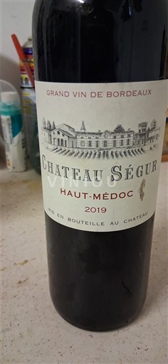 Bordeaux Haut-Médoc Château Ségur 2019