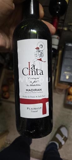 Zuidwest-Frankrijk Madiran Plaimont La Cinta 2011