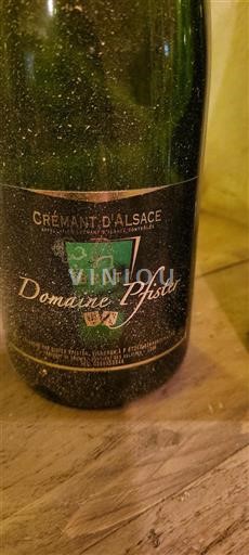 Alsace Crémant d'Alsace Domaine Pfister Icke årgångsbetecknad