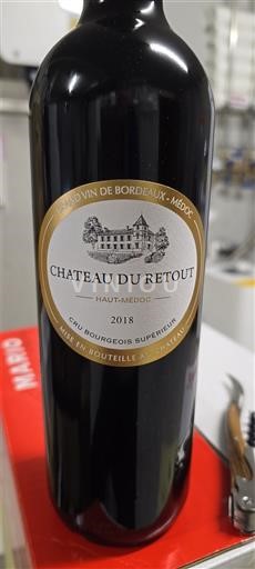 Bordeaux Haut-Médoc Château Retout 2018