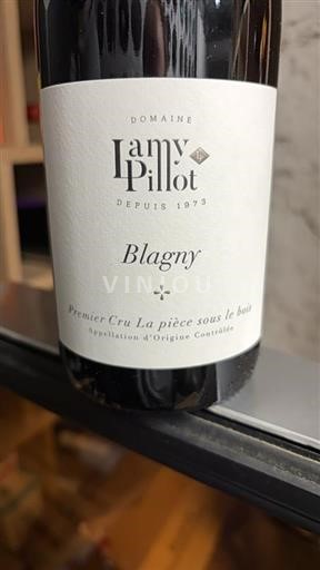 Burgundi Blagny Premier Cru Domaine Lamypillot La Piece sous le bois 2023