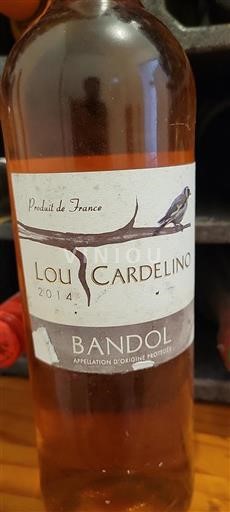 Provenza Bandol Lou Cardelino 2014
