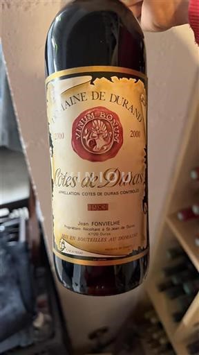 Sudoeste Côtes de Duras Domaine Durand 2000