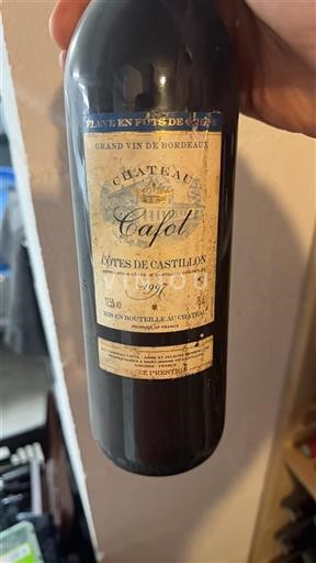 Bordeaux Không được chỉ định Grand Cru Château Cafol 1997