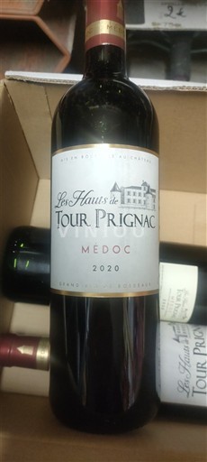 Bordeaux Médoc Les Hauts de Tour Prignac 2020