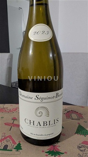 Burgund Chablis Domaine Séguinotbordet 2023