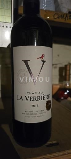 Burdeos Bordeaux superior Château La Verrière 2018