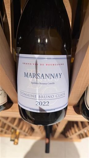 Bourgogne Marsannay Domaine Bruno Clair 2022