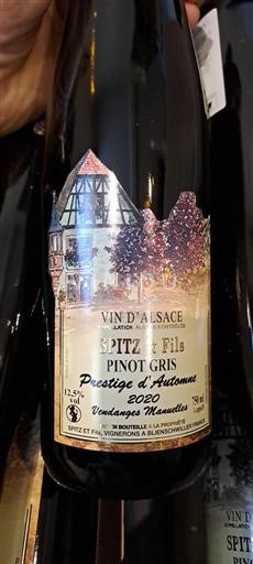 Alsace Ikke specificeret Domaine Spitz Et Fils Prestige d'Automne 2020
