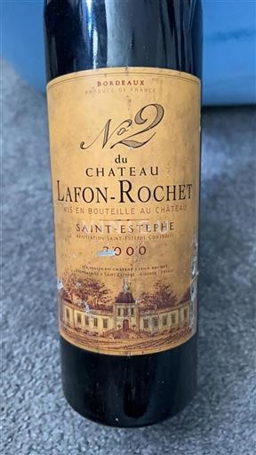 Bordeaux Saint-Estèphe Château Lafonrochet No 2 2006