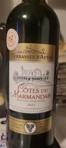 Südwestfrankreich Côtes-du-Marmandais Terrasses Autan 2022