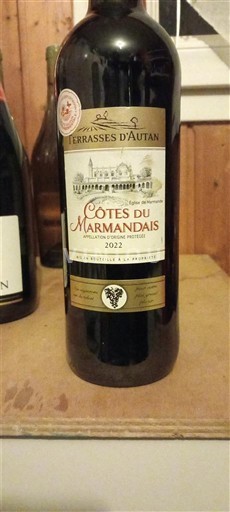 Sydvestfrankrig Côtes-du-marmandais Terrasses Autan 2022