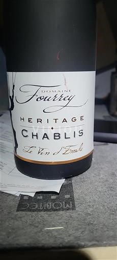 Burgundi Chablis Domaine Fourrey Héritage 2021