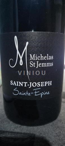 Valle del Rodano Saint-Joseph Michelas St Jemms Sainte-Epine 2021