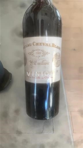 Bordeaux Saint-Émilion Grand Cru Château Cheval Blanc 2007