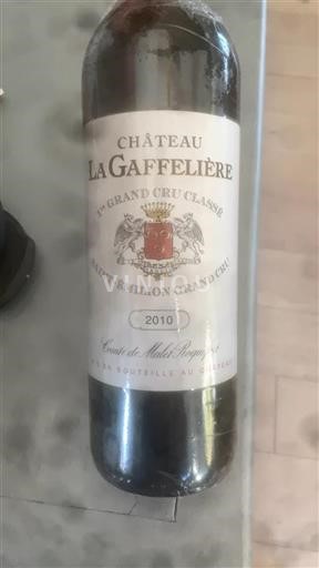 Burdeos Saint-Émilion Gran Cru Grand Cru La Gaffeliere 2010