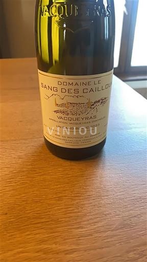 Rhône Valley Vacqueyras Domaine Le Sang Des Cailloux Un Sang Blanc 2023