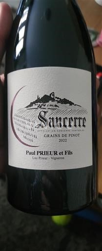 Valle della Loira Sancerre Paul Prieur Et Fils Grains de Pinot 2022