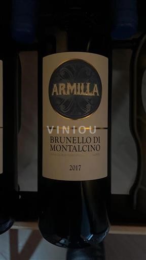 Tuscany Brunello di Montalcino Armilla 2017