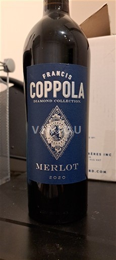 Vùng trồng nho được cấp phép California Không được chỉ định Domaine Francis Coppola Diamond Collection 2020