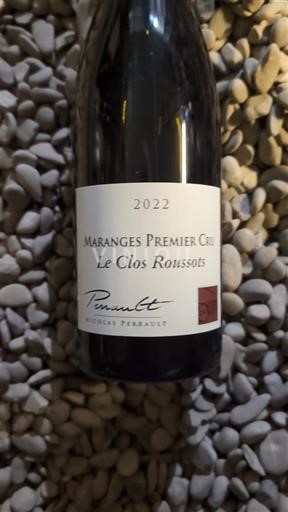 Burgundy Maranges Premier Cru Nicolas Perrault Le Clos Roussots 2022