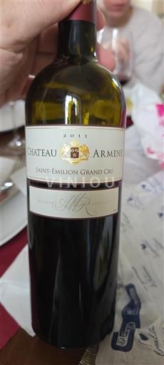 Bordeaux Saint-Émilion Grand Cru Grand Cru Château Armens 2011