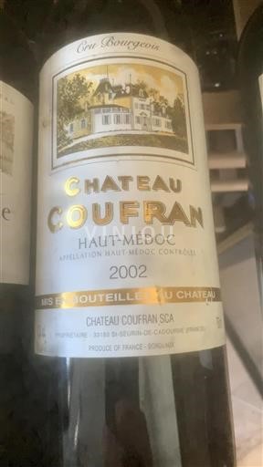 Burdeos Haut-Médoc Cru Bourgeois Château Coufran 2002