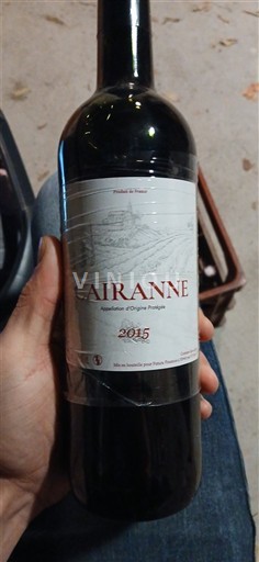 Valle del Ródano Cairanne Futura Finances 2015