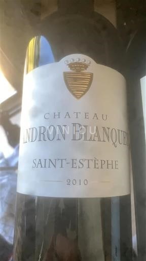 Bordeaux Saint-Estèphe Château Andron Blanquet 2010