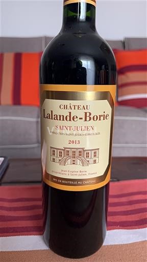 Bordéus Saint-Julien Grand Cru Château Lalandeborie 2013