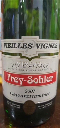 Alsace Freysohler Vieilles Vignes 2007