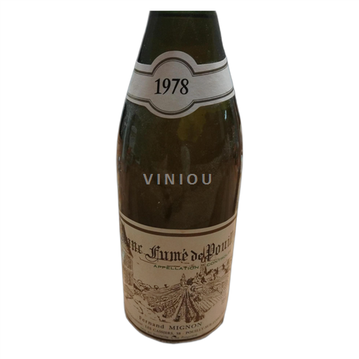 Vallée de la Loire Pouilly-fumé Fernand Mignon 1978