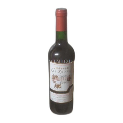 Bordéus Blaye-Côtes-de-Bordéus Château Les Ricards 2011