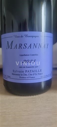 Burgundy Marsannay Domaine Sylvain Pataille 2023