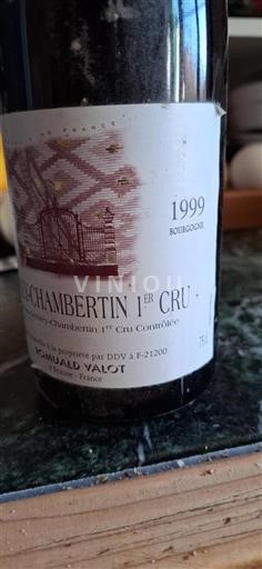 Burgundi Gevrey-Chambertin Premier Cru Romuald Valot 1999