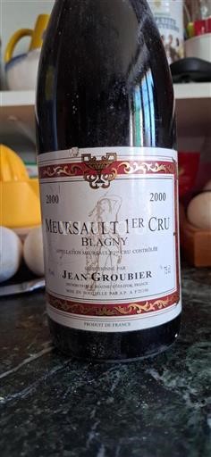 Bourgogne Premier Cru Jean Groubier 2000