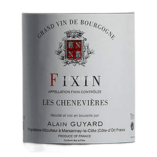 Burgundy Fixin Alain Guyard Les Chenevières 2002