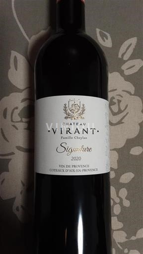 Provenza Coteaux de Aix en Provenza Château Virant Signature 2020