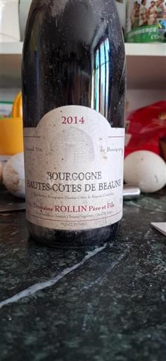 Burgund Hautes Côtes de Beaune Domaine Rollin Père Et Fils 2014