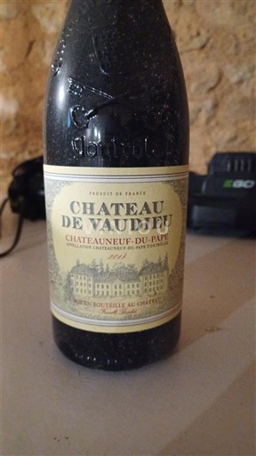 Rhônedalen Châteauneuf-du-Pape Château Vaudieu 2020