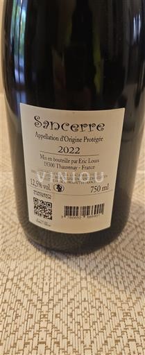 Thung lũng sông Loire Sancerre. Eric Louis 2022