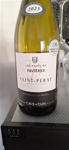 Rhône-dalen Saint-Péray Cave De Tain Les Hauts de Pavieres 2023