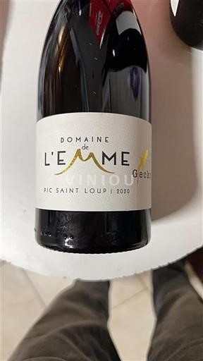 Languedoc Pic-saint-loup Domaine L'ermitage Gecko 2020