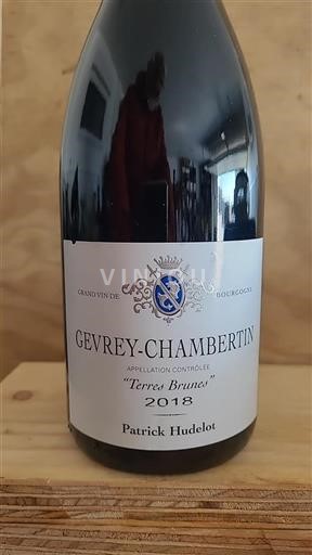 Bourgogne Gevrey-chambertin Grand Cru Domaine Patrick Hudelot Terres Brunes 2018