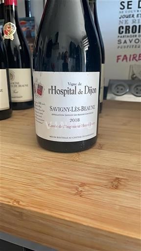 Bourgogne Savigny-lès-Beaune Château Marsannay de l'Ingénieur Henri Darcy 2018