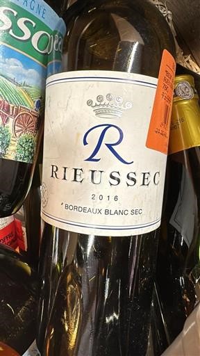 Bordeaux Ospecificerad Château Rieussec 2016