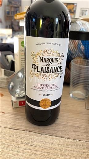 Bordeaux Puisseguin-saint-émilion Marquis De Plaisance 2020