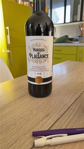Bordeaux Puisseguin-saint-émilion Marquis De Plaisance 2020