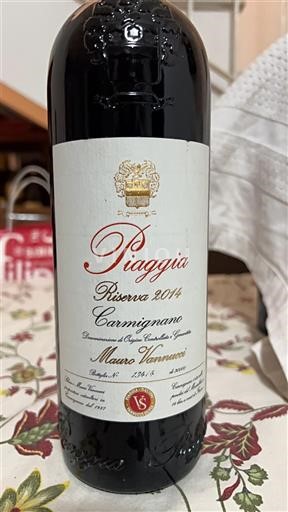 Toskana Carmignano Piaggia Riserva 2014